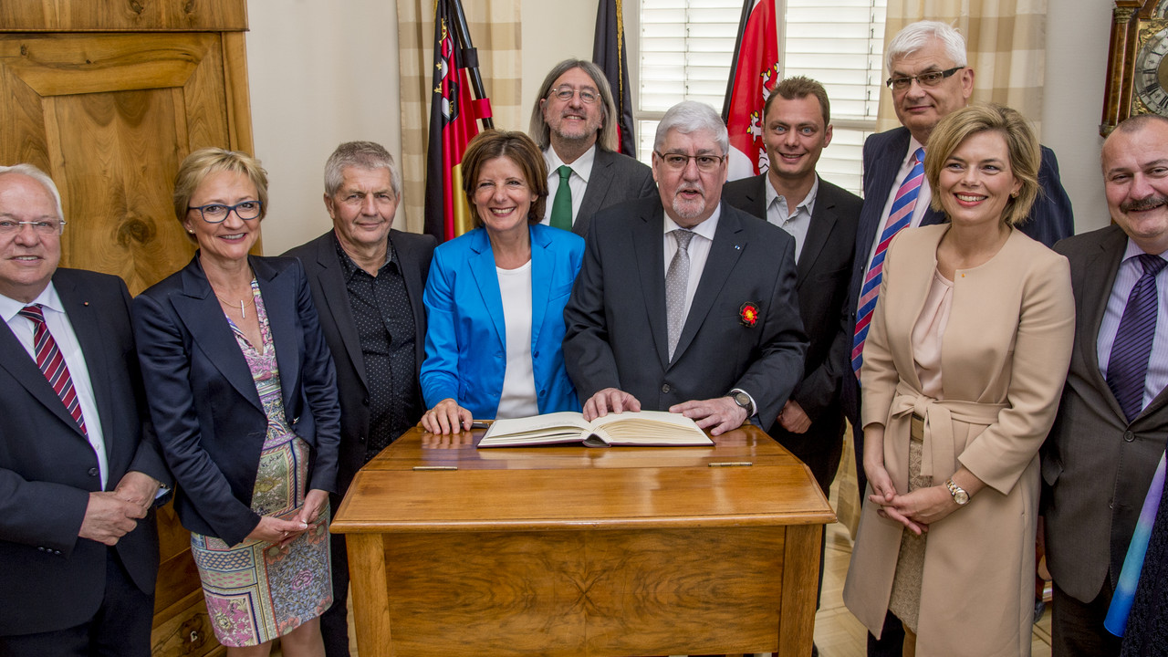 Die Festveranstaltung des Landtags zum Verfassungsfest 2015; Bild: Silz
