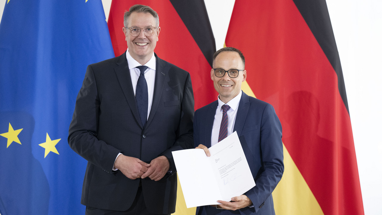 Ernennung Staatssekretär Denis Alt