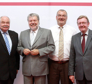 Simon, Beck, Muscheid und Habermann; Bild: Sämmer