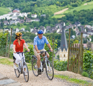 Das Radfahren an der Ahr wird bald noch angenehmer; Bild: RLP Tourismus