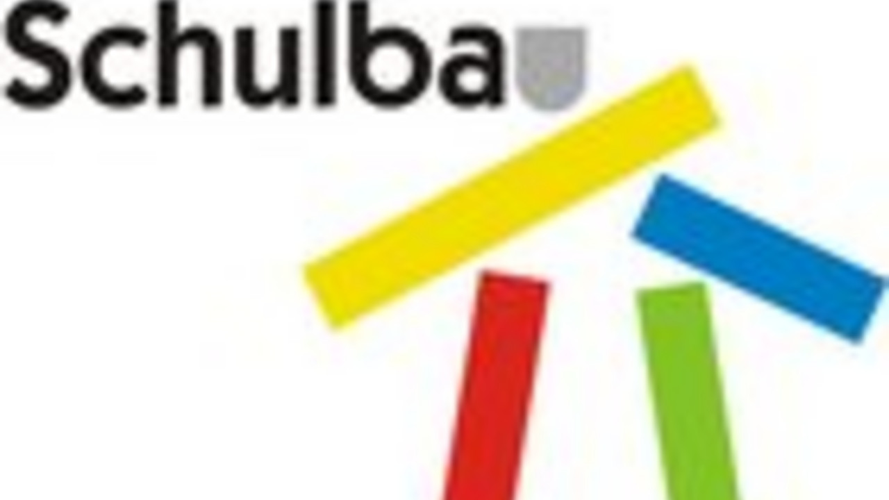 Logo Schulbau; Bild: Ministerium