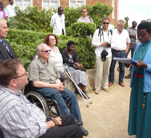 Die rheinland-pfälzische Delegation im Partnerland Ruanda; Bild: ISIM