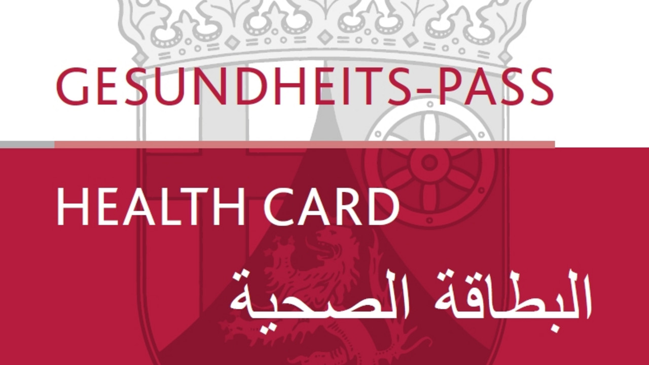 Gesundheits-Pass, Teilnansicht