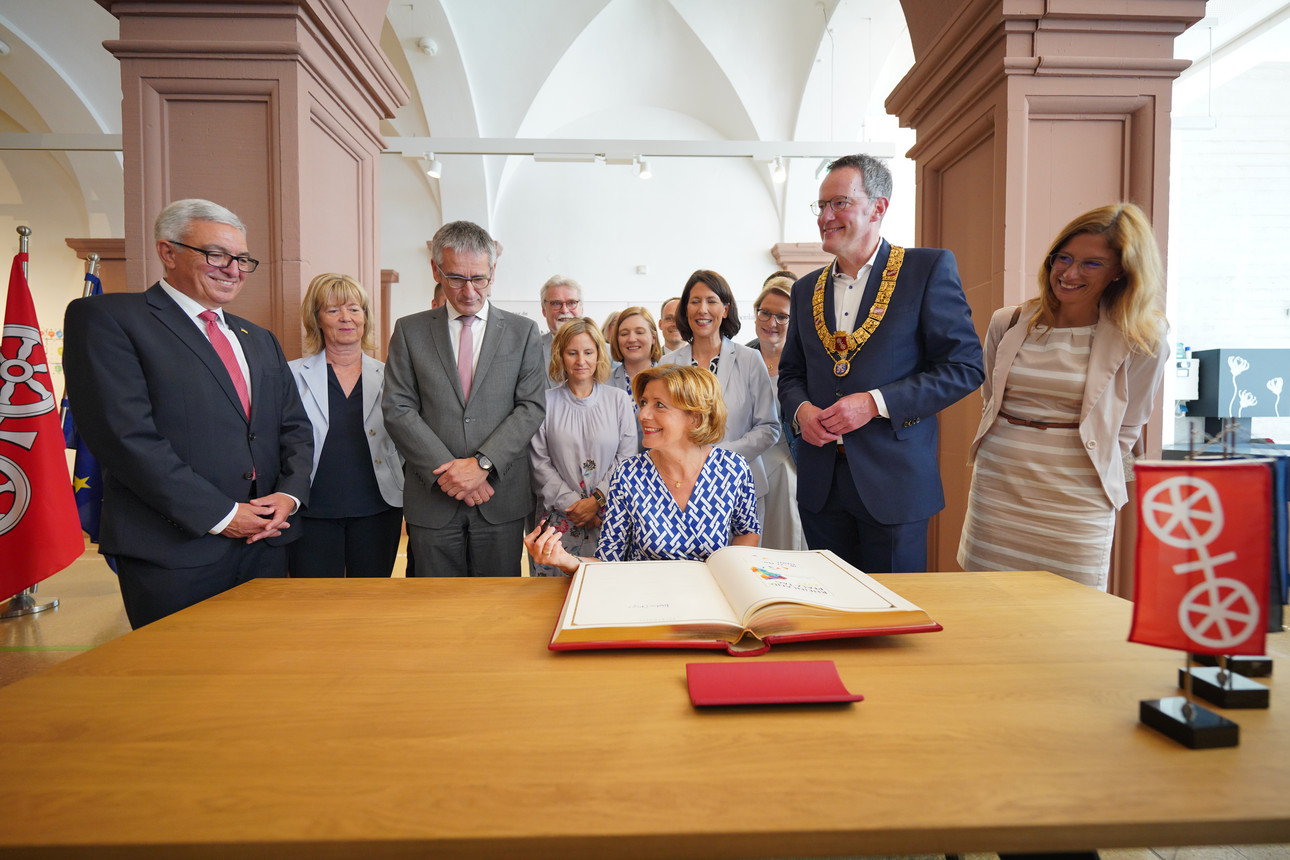 Rheinland-Pfalz-Tag 2022 in Mainz.