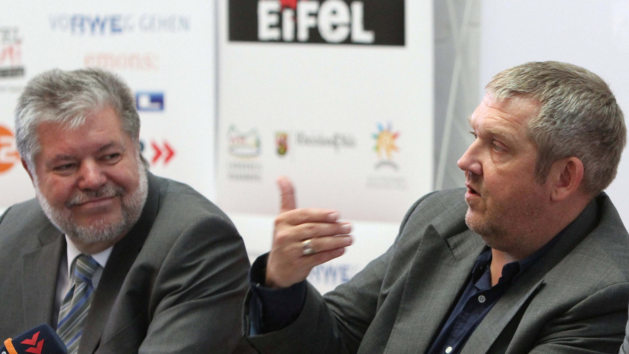 Kurt Beck und Dietmar Bär; Bild: Sell