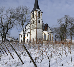 Winter in Rheinland-Pfalz; Bild: dpa
