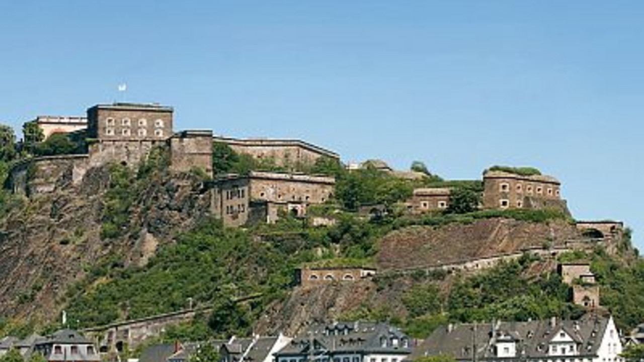Festung Ehrenbreitstein in Koblenz; Bild: stk