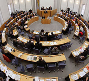 Plenum des Landtags; Bild: rlp-Archiv
