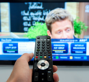 Fernseher bei der IFA 2010; Bild: dpa