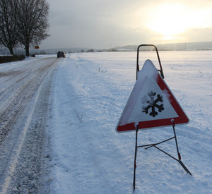 Schnee in Rheinland-Pfalz; Bild: dpa