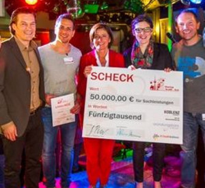 Ministerpräsidentin Malu Dreyer beim Startup SLAM; Bilder: Artur Lik