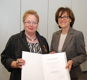 Ministerin Margit Conrad; Bild: STK