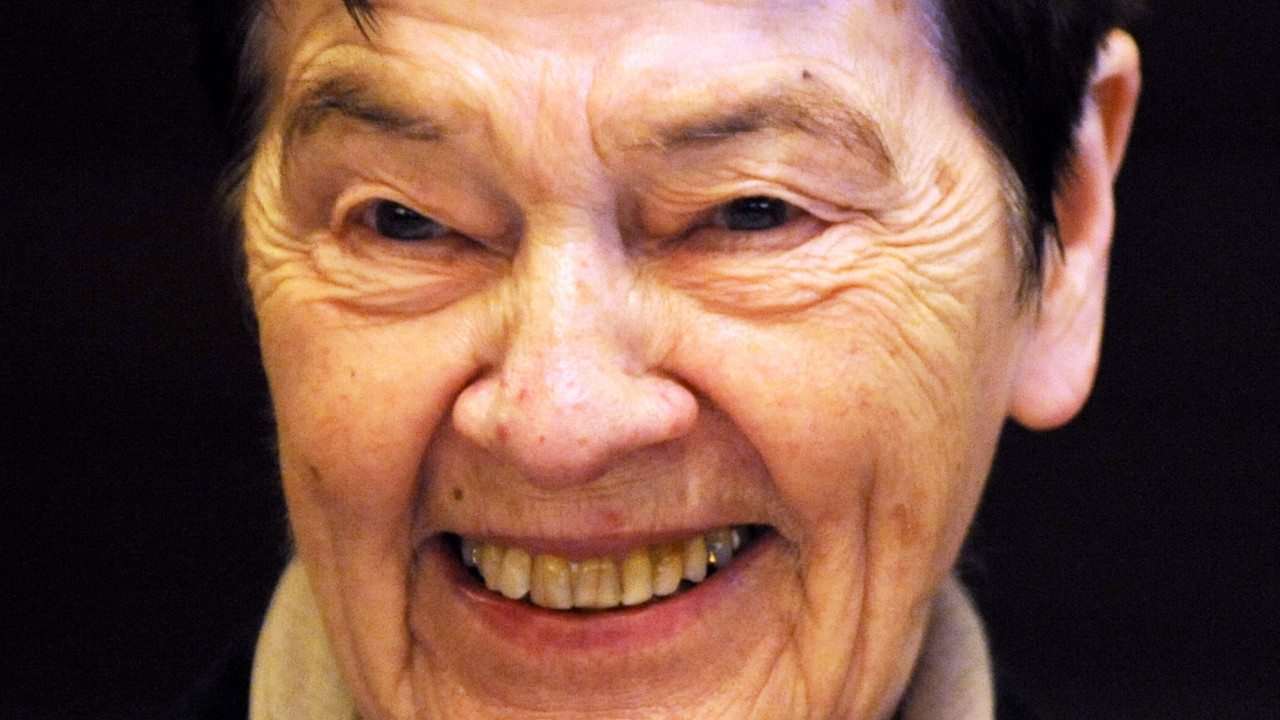 Loki Schmidt im Februar 2009 kurz vor ihrem 90.Geburtstag; Bild: dpa