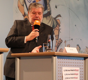 Kurt Beck beim MainzerMedienDisput; Bild: mmd