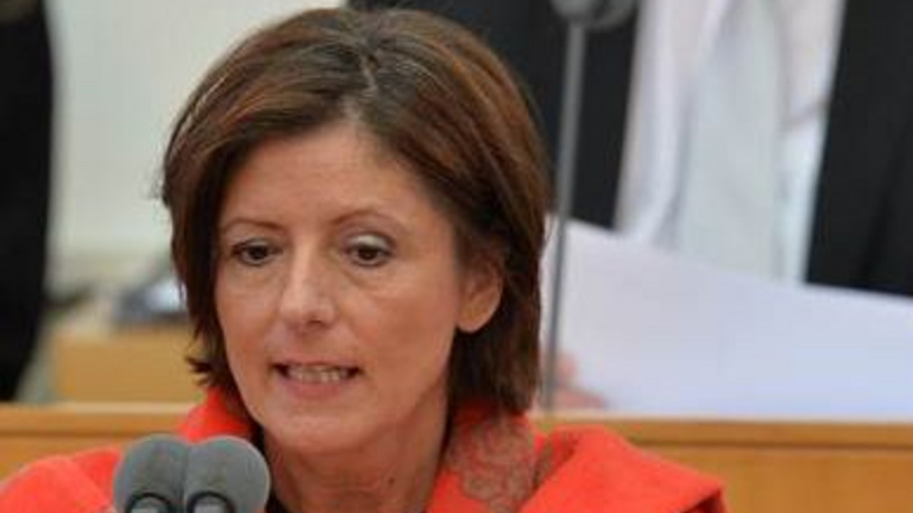 Ministerpräsidentin Malu Dreyer spricht im landtag; Bild: Silz / © Staatskanzlei