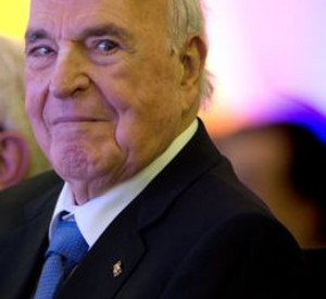 Bundeskanzler a.D. Dr. Helmut Kohl zu Gast auf einer Festveranstaltung 2014; Bild: dpa