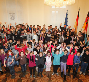 Vorlesetag in der Staatskanzlei; Bild: Melanie Bauer / © Staatskanzlei