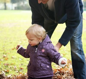 Vater mit Kind;Bild:rlp-Archiv