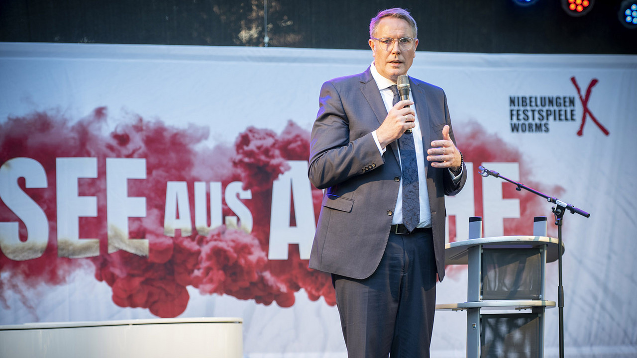 Eröffnung der Nibelungen-Festspele in Worms 2025