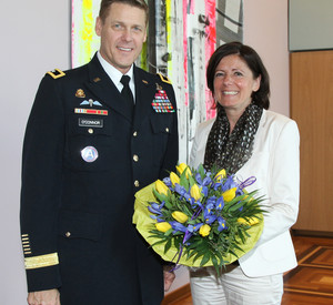 Antrittsbesuch von General O´Connor bei Ministerpräsidentin Dreyer; Bild: Stefan Sämmer