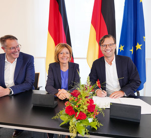 Vodafone unterzeichnet das Netzbündnis.