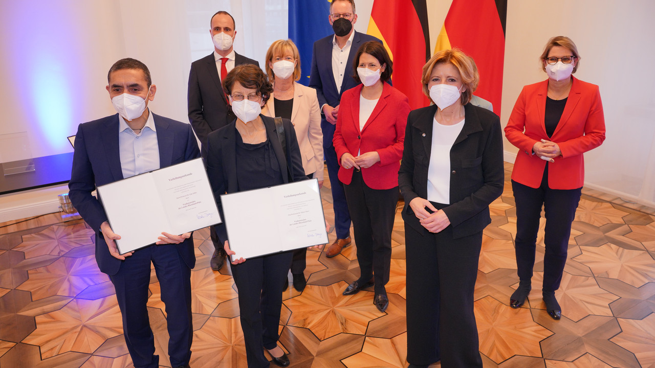 Feierstunde Landesverdienstorden