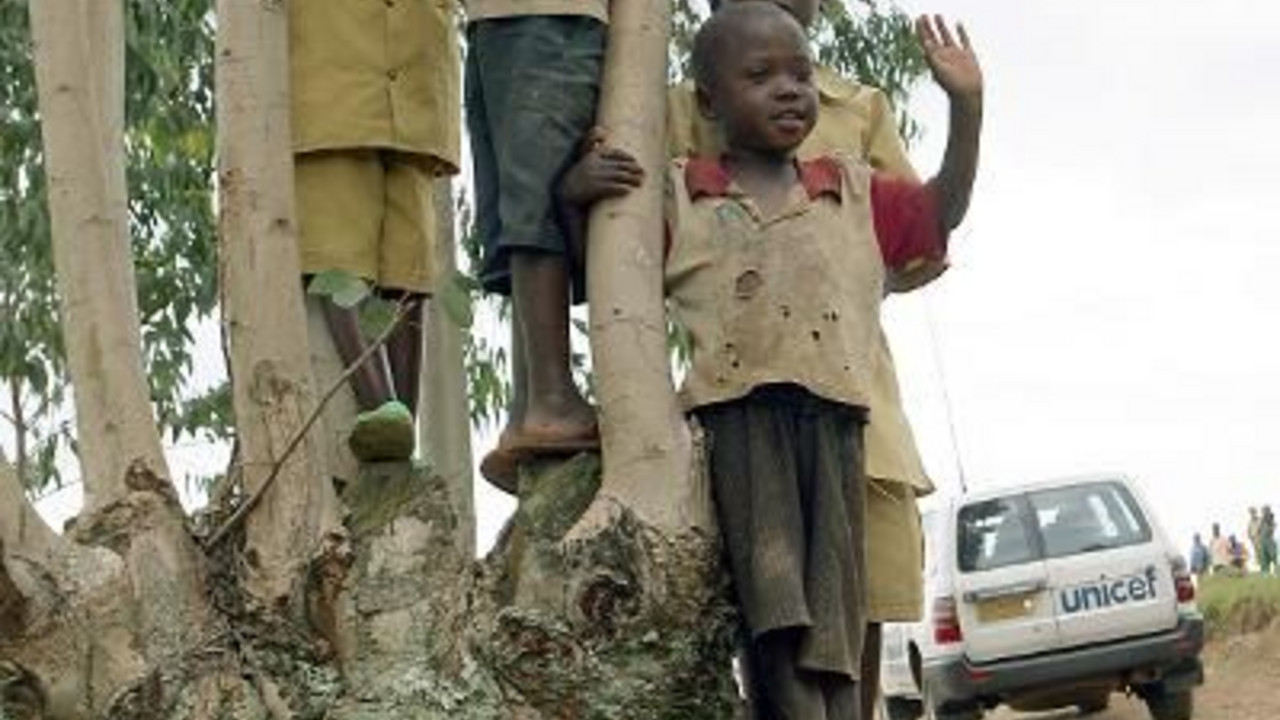 Kinder im rheinland-pfälzischen Partnerland Ruanda; Bild: rlp-Archiv