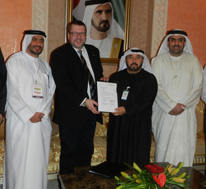Arab Health-Unterzeichnung; Bild: www.mwkel.rlp.de