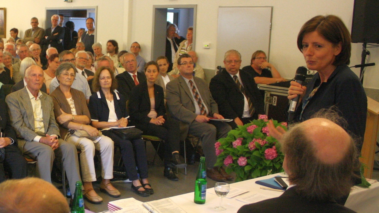 Würdigung im Hunsrückort Dickenschied; Bild: Kirchenkreis Simmern-Trarbach