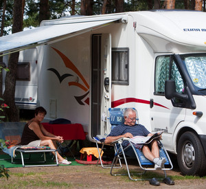 Wohnmobil; Bild: dpa