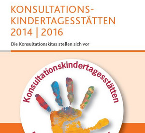 Flyer zu Konsultationskitas; Bild: Ministerium für Kinder und Jugend
