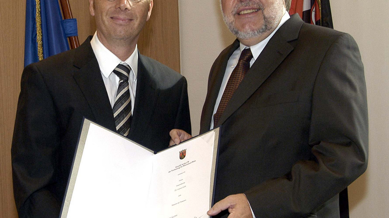 Beck ernennt Kühl; Bild: Wolf