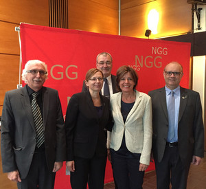 Ministerpräsidentin Malu Dreyer würdigt NGG; Foto: Staatskanzlei RLP