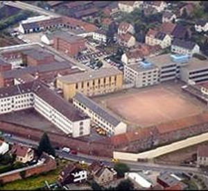 Blick auf die Justizvollzugsanstalt Zweibrücken; Bild: rlp-Archiv
