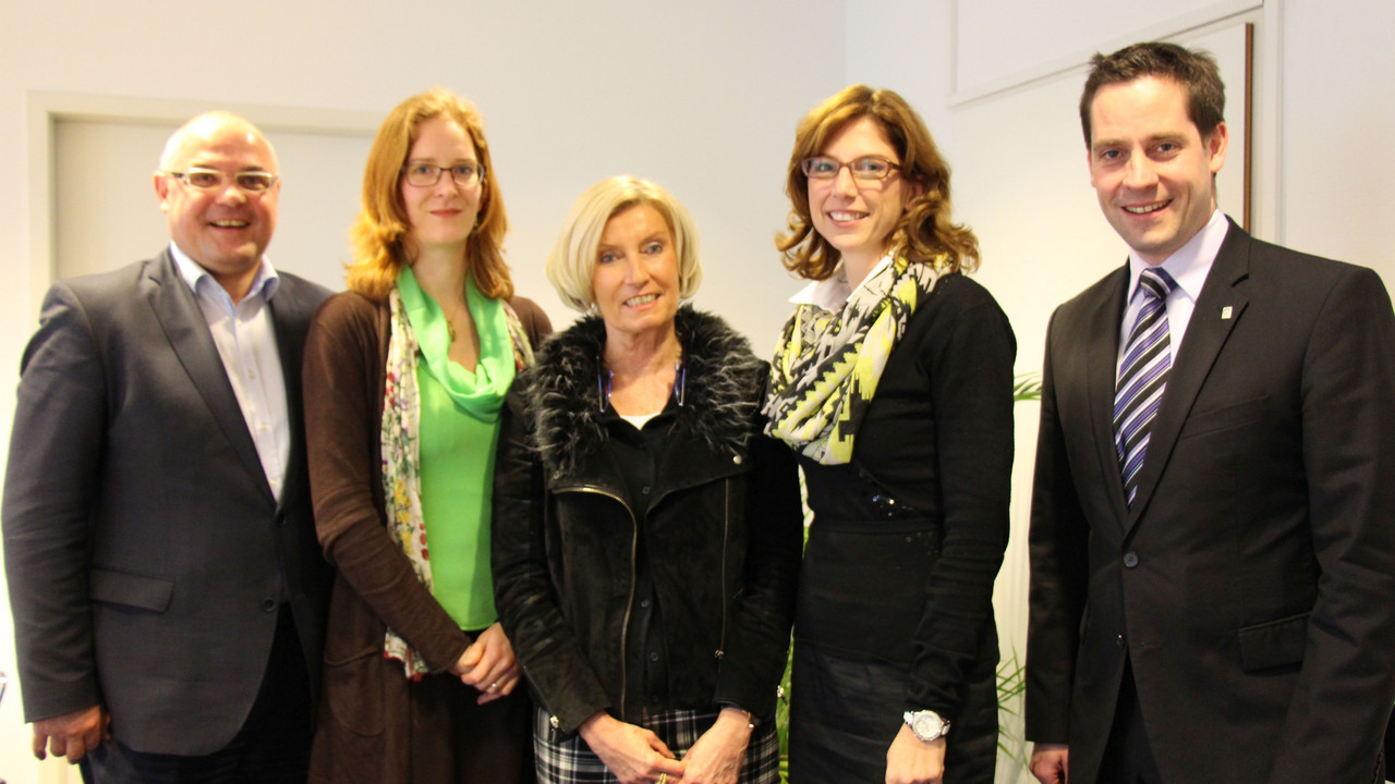 Treffen mit Gesundheitsministerin Bätzing-Lichtenthäler; Bild: MSAGD