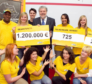 Pressekonferenz Aktion Tagwerk; Bild: Bauer
