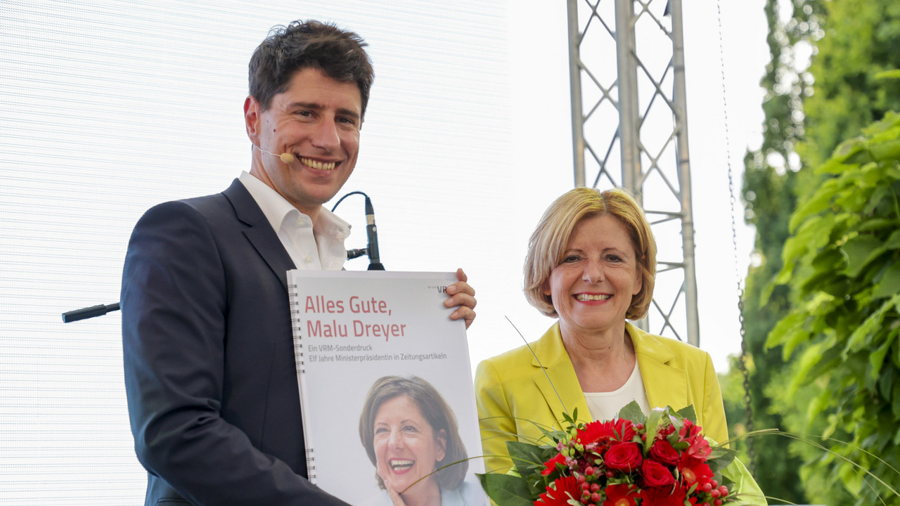 Ministerpräsidentin Malu Dreyer VRM-Sommerabend der Wirtschaft