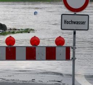 Hochwasser; Bild: dpa