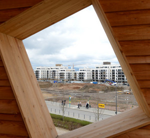 Mehrfamilienhäuser; Bild: dpa