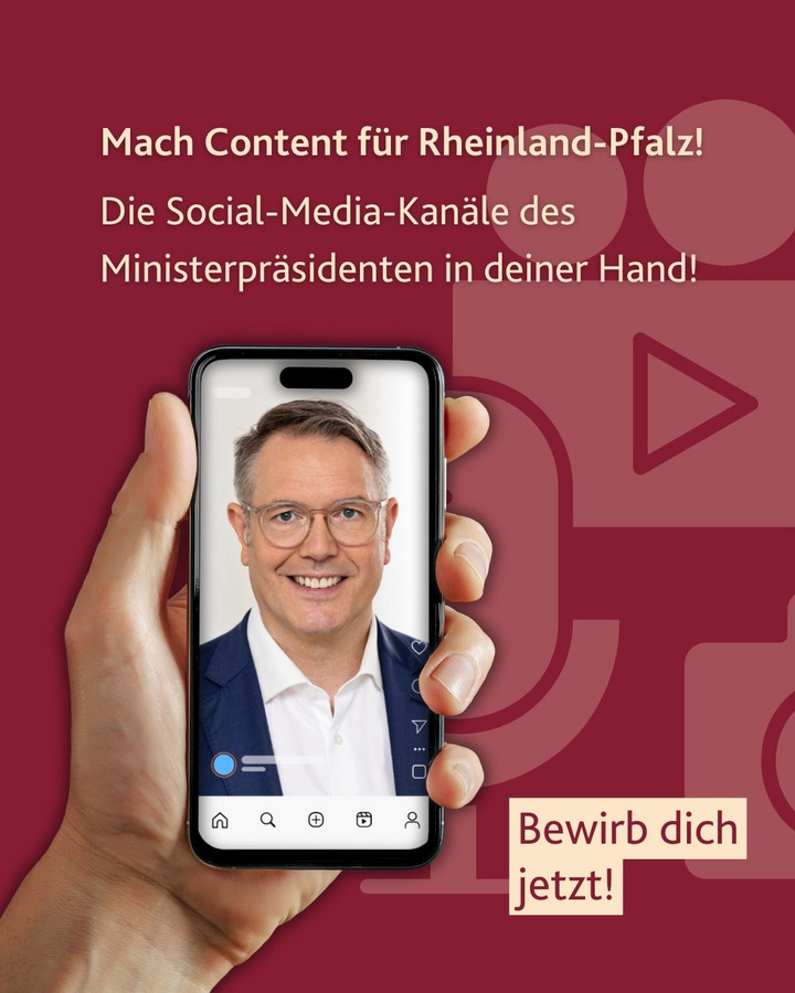 Stellenanzeige Staatskanzlei RLP