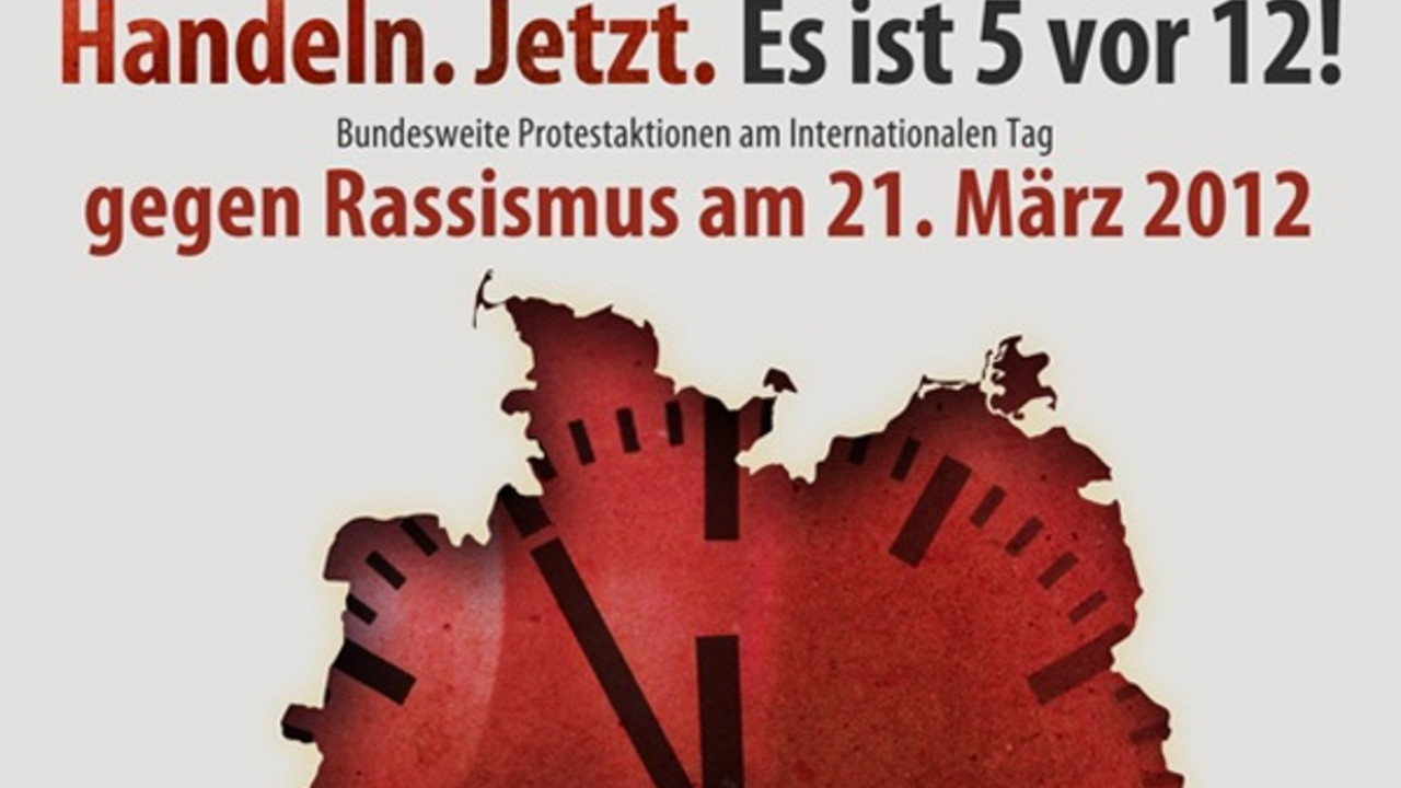Plakat: Tag gegen Rassismus