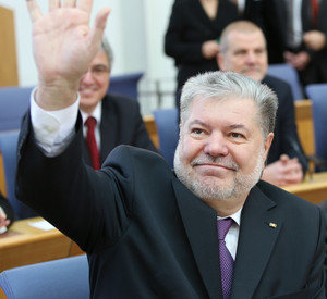 Ministerpräsident Kurt Beck ist von seinem Amt als Ministerpräsident des Landes Rheinland-Pfalz zurückgetreten; Bild: Herbert Piel / © Staatskanzlei