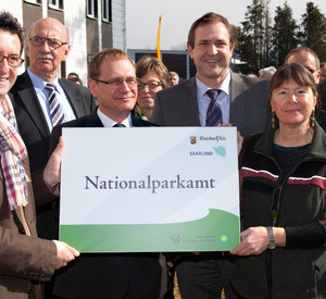 Eröffnung des Nationalparkamtes; Bild: Ministerium