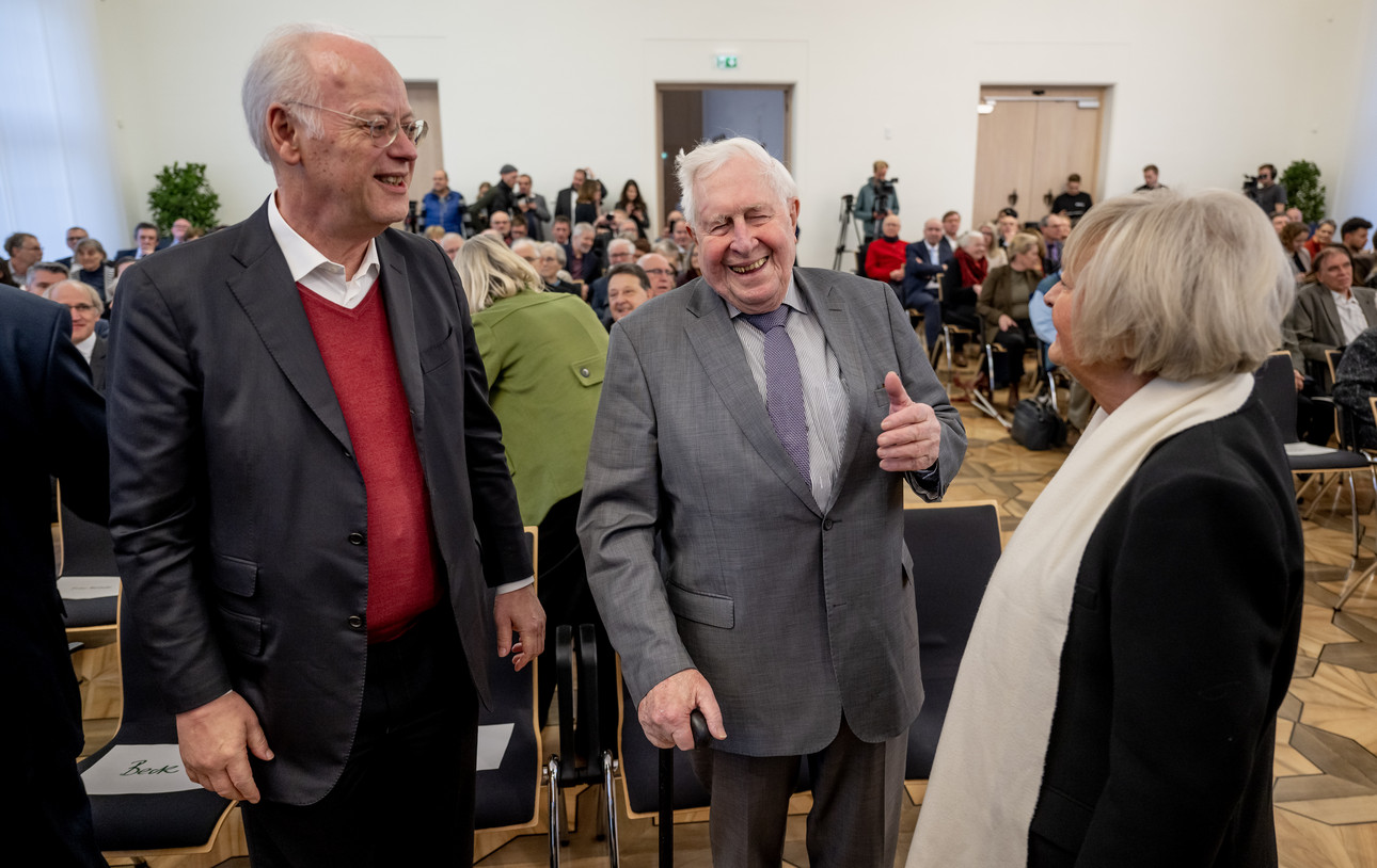 Rudolf Scharping und Bernhard Vogel