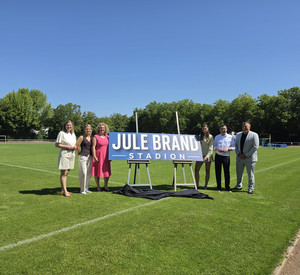 Einweihung Jule-Brand-Stadion.