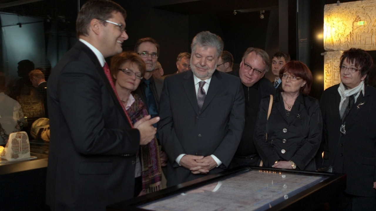 Eröffnung der Ägyptenausstellung im Musuem der Pfalz in Speyer; Bild: Fotograf Peter Haag-Kirchner / Musuem der Pfalz