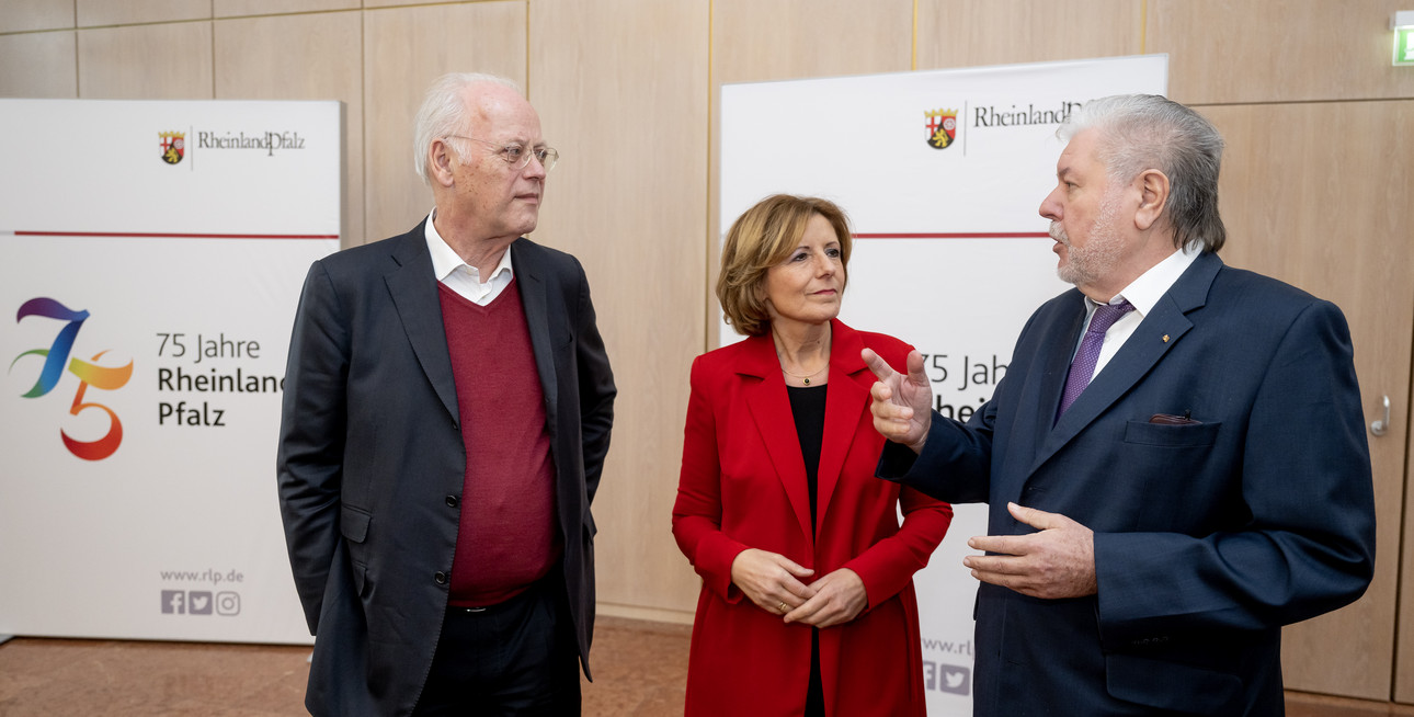 Rudolf Scharping, Malu Dreyer, Kurt Beck