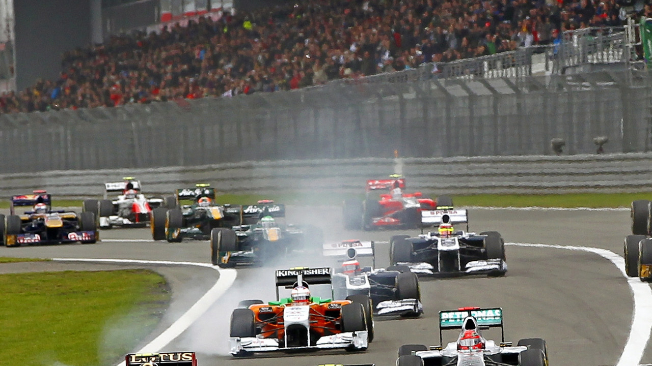 Formel 1 am Nüburgring 2011; Bild: dpa