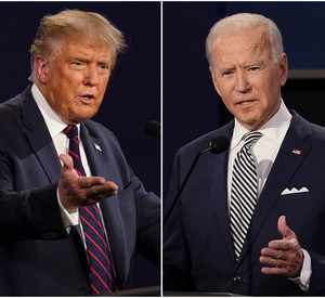 Donald Trump und Joe Biden