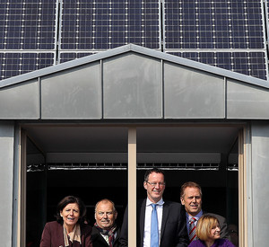 Ministerpräsidentin Dreyer mit Oberbrügermeister Ebling und Umweltdezernentin Eder bei der Besichtigung; Bild: Sämmer / © Staatskanzlei